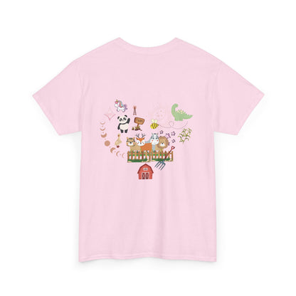 Farm Illustrations Unisex Heavy Cotton Tee