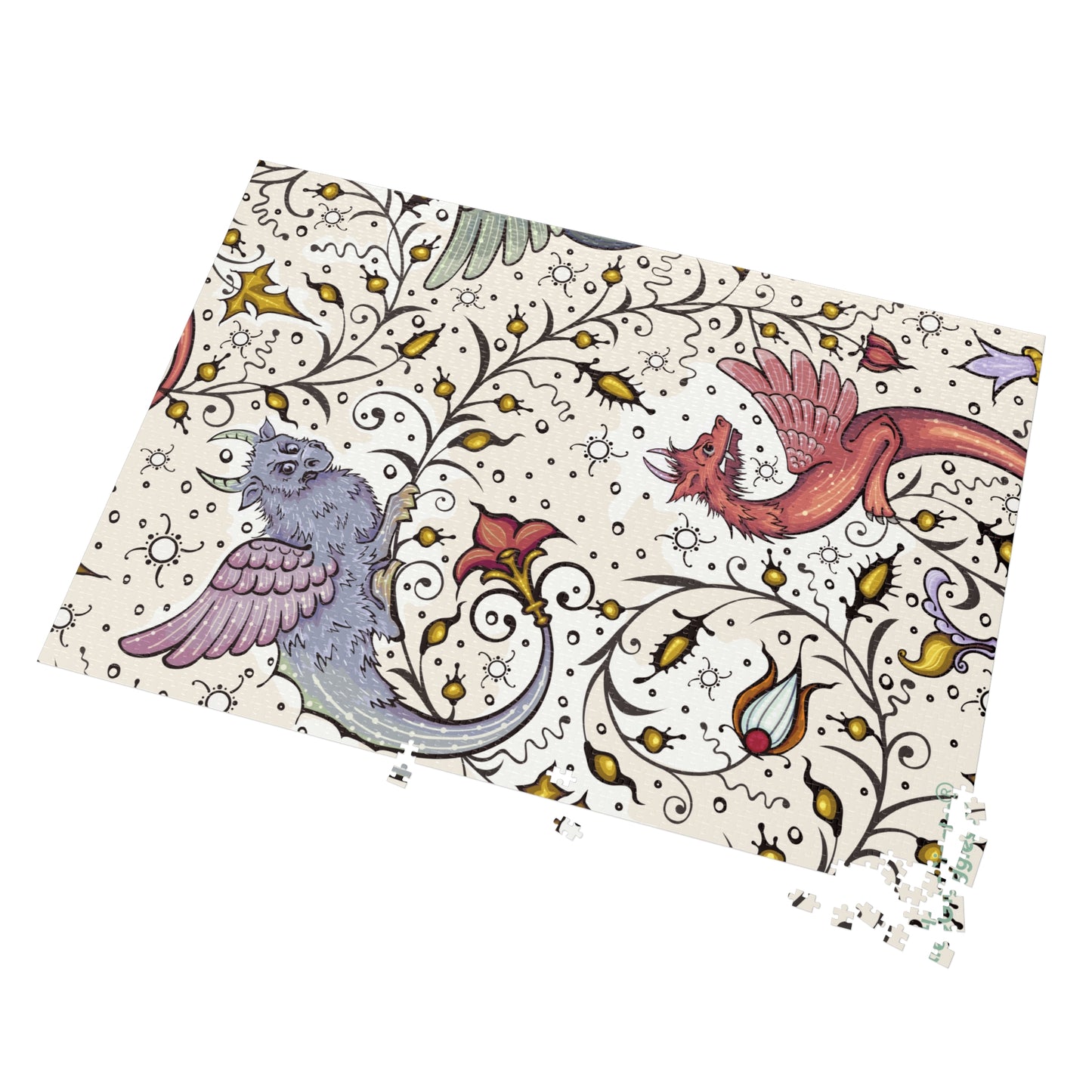 Kids Educational Jigsaw Puzzle with Tin