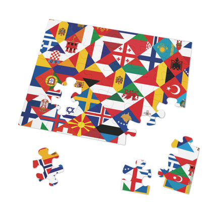 Kids Educational Jigsaw Puzzle with Tin