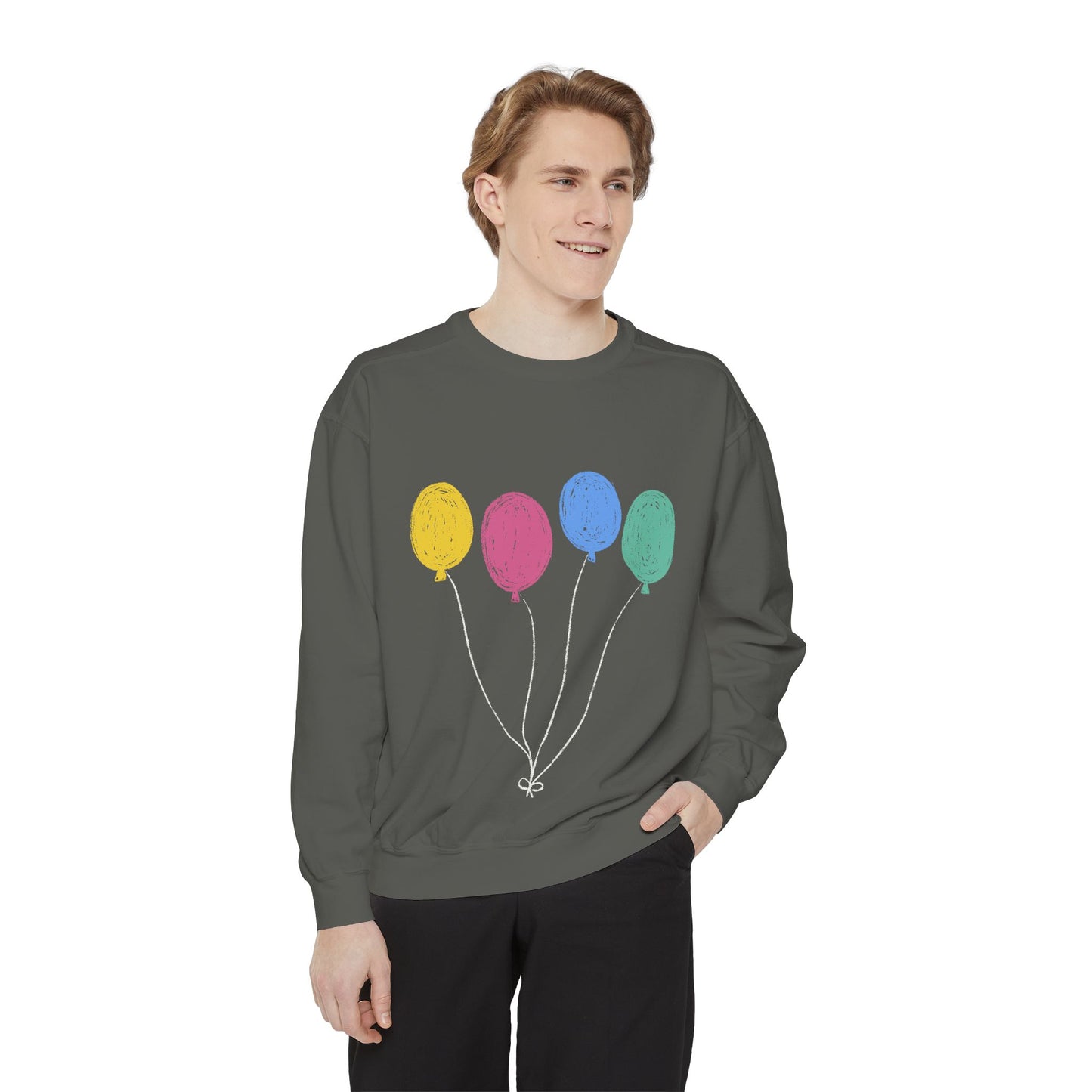 Colorful Balloon Design Unisex Sweatshirt