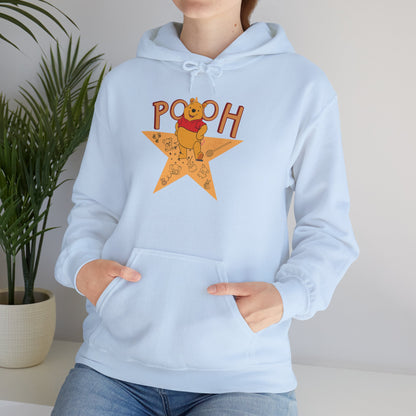 Pooh Themed Hooded Sweatshirt