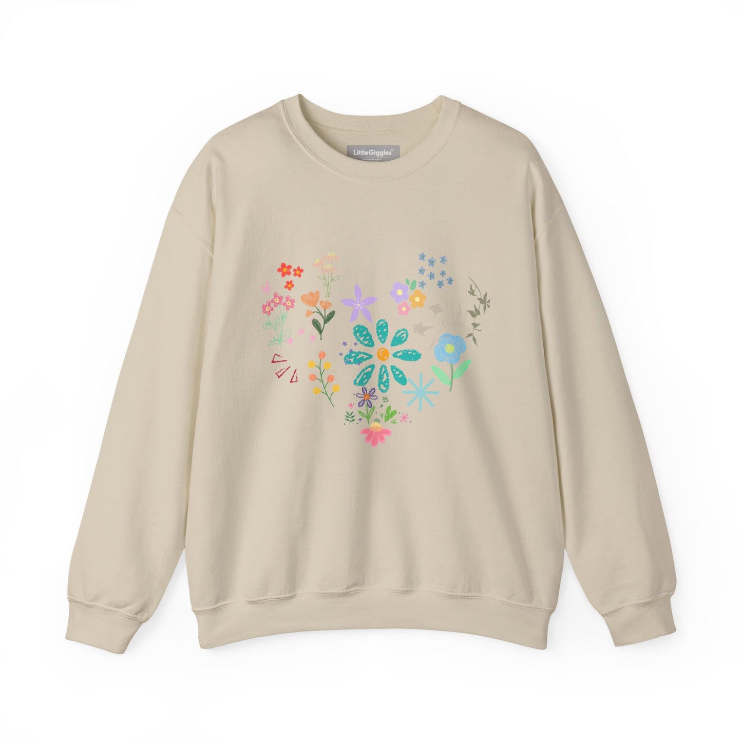 Floral Crewneck Sweatshirt
