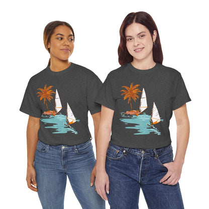 Beach Vibes Unisex Heavy Cotton Tee