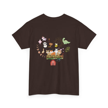 Farm Illustrations Unisex Heavy Cotton Tee