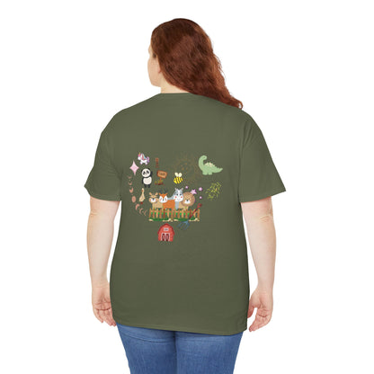 Farm Illustrations Unisex Heavy Cotton Tee