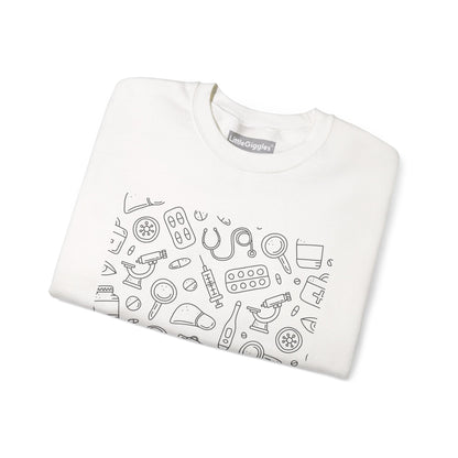 Doodle Chic Artisanal Sweatshirt