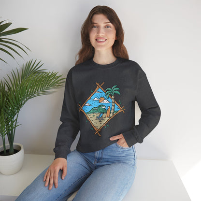 Beach Vibes Crewneck Sweatshirt