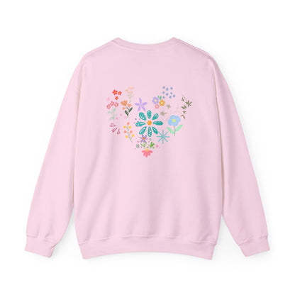 Floral Crewneck Sweatshirt