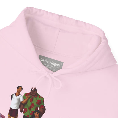 Cozy Family Themed Hooded Sweatshirt