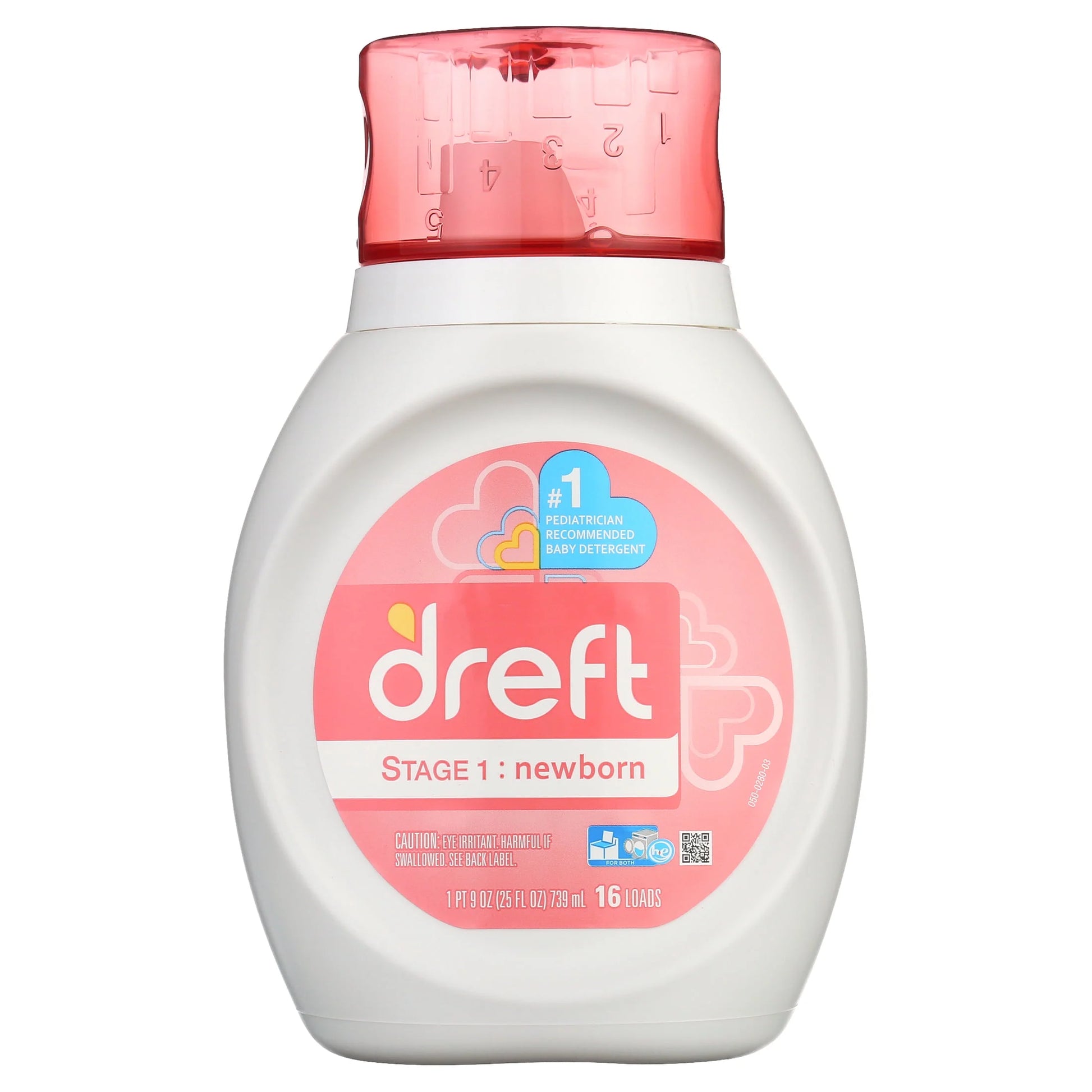 Bundle of Bliss Baby Gift Set with Laundry Detergent and Stain Remover, Infant Essentials, 16 Loads, 7 Pieces