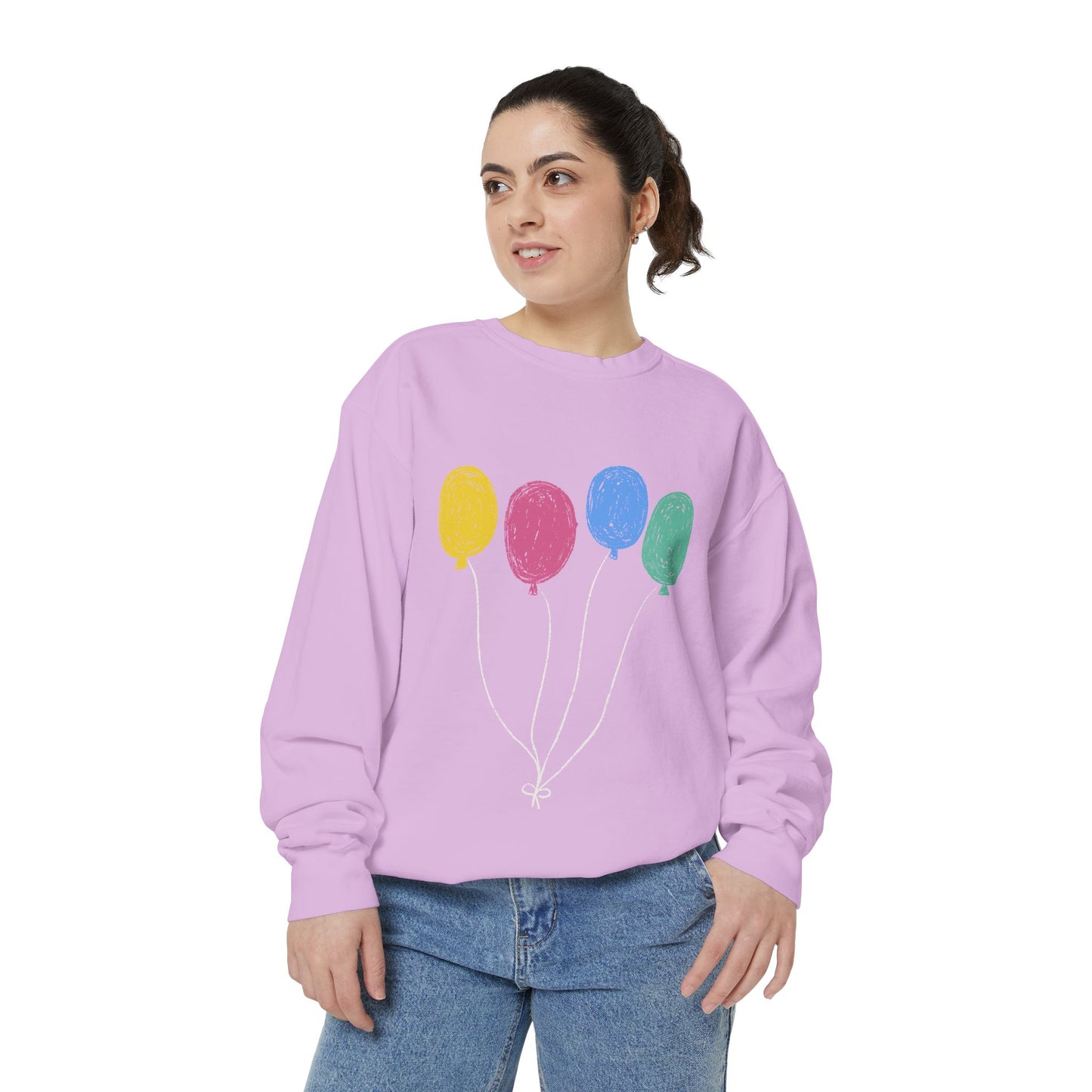 Colorful Balloon Design Unisex Sweatshirt