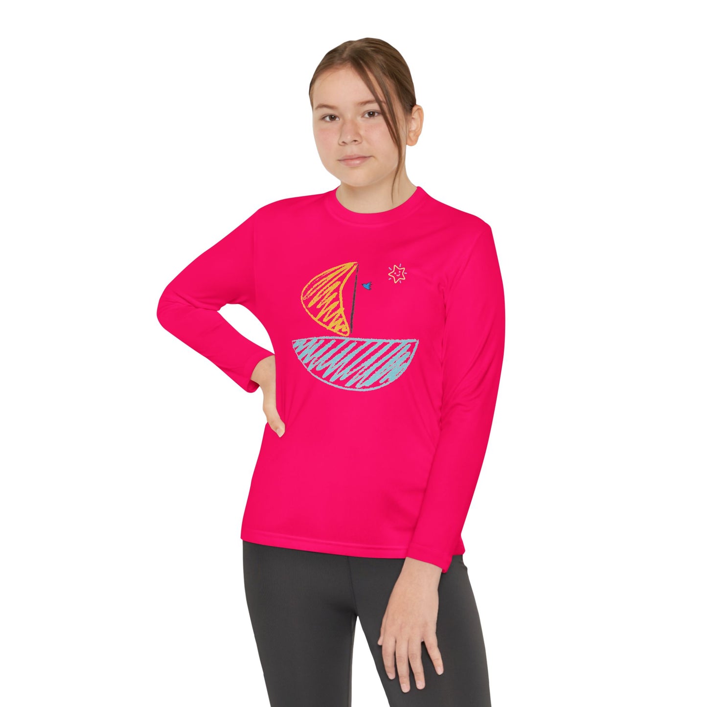 Youth Sailing Long Sleeve Tee