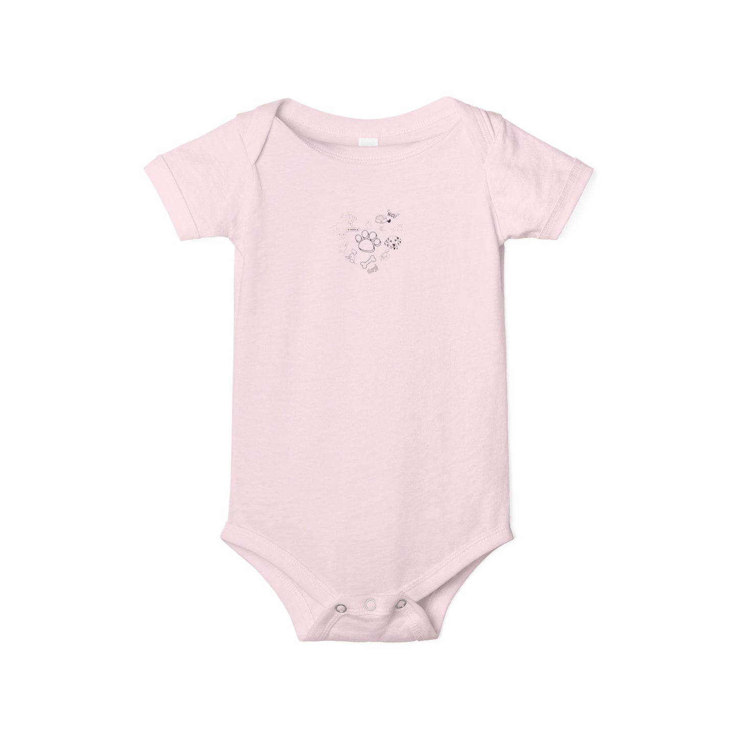 Cute Floral Infant Jersey