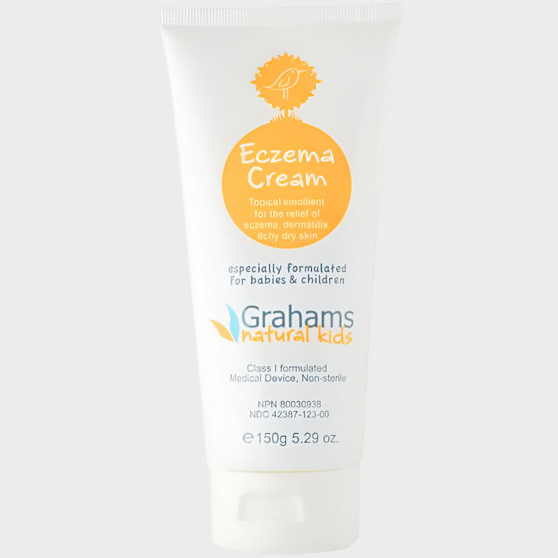NEW Grahams Natural Baby Eczema Cream 75G
