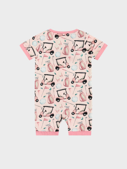 Combinaison zippée à manches courtes pour camionneur