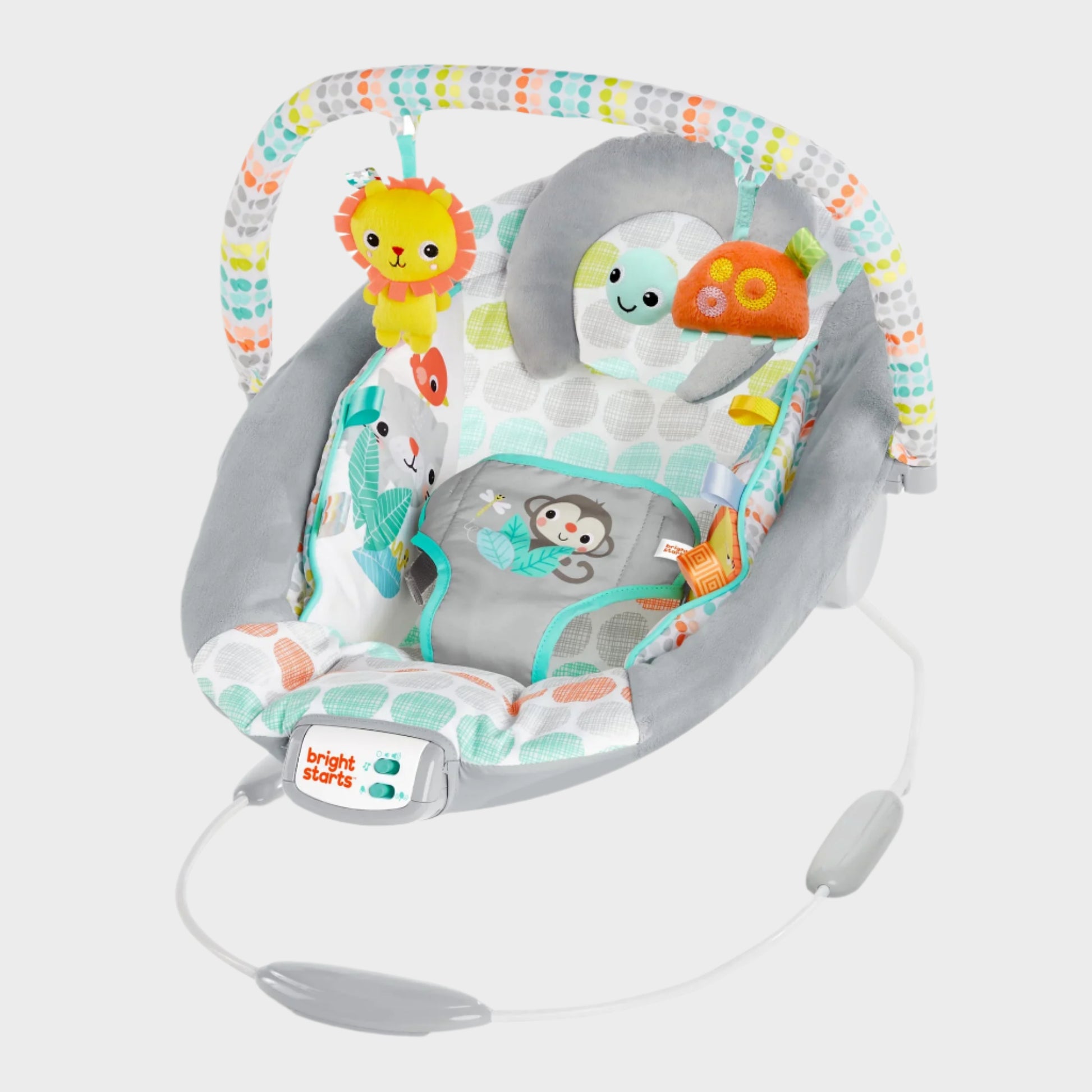 Whimsical Wild Vibrating Baby Bouncer Seat and Rocker