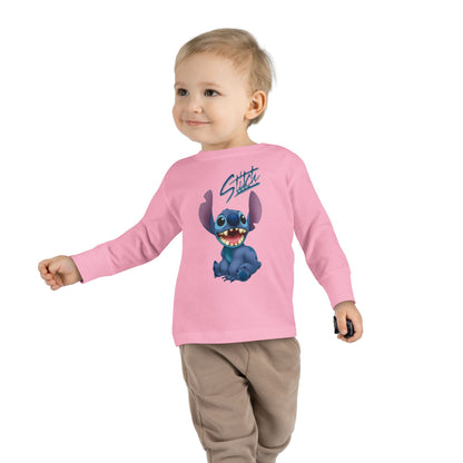 Stitched Toddler Long Sleeve Tee