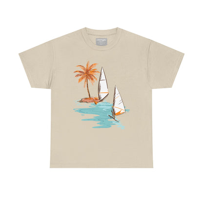 Beach Vibes Unisex Heavy Cotton Tee