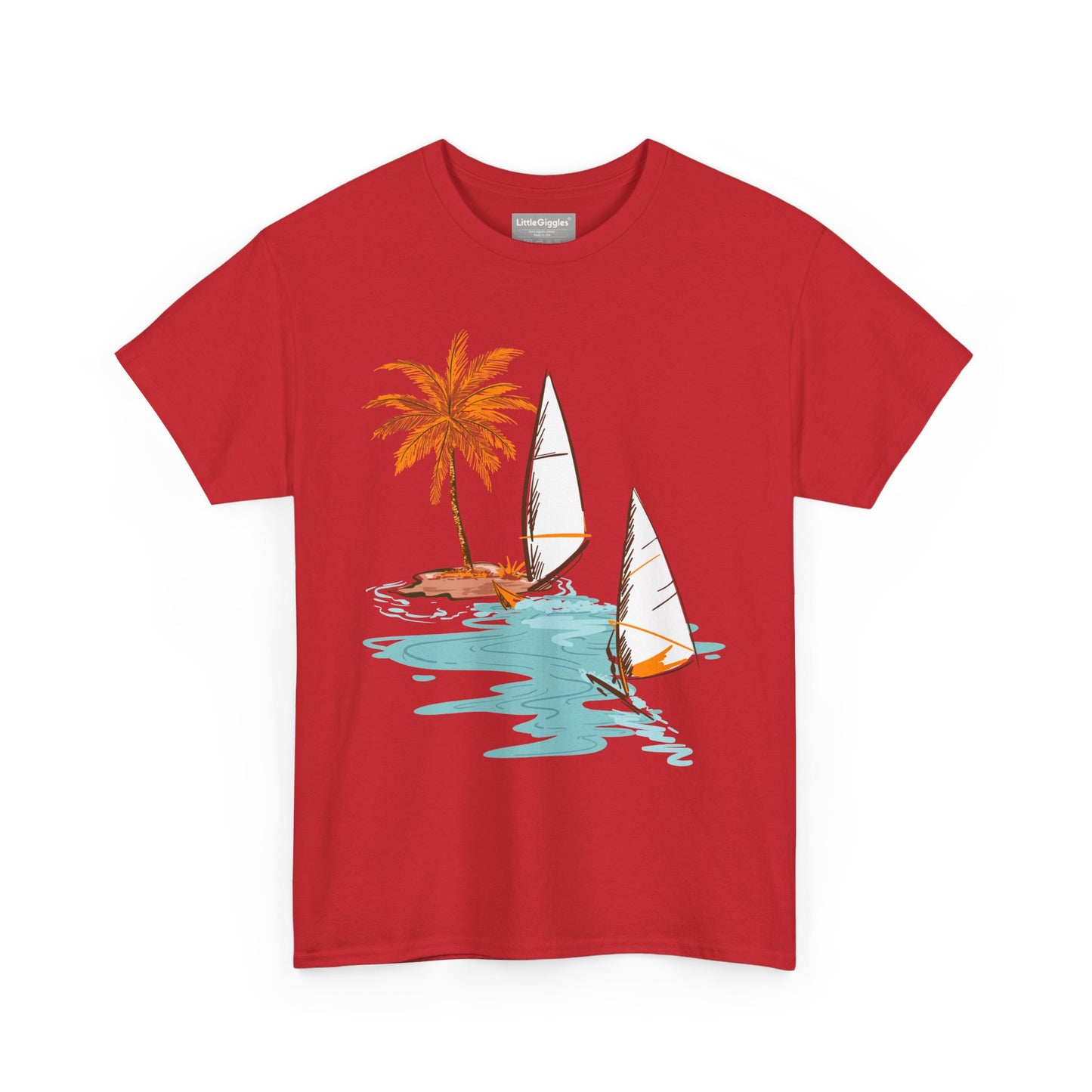 Beach Vibes Unisex Heavy Cotton Tee