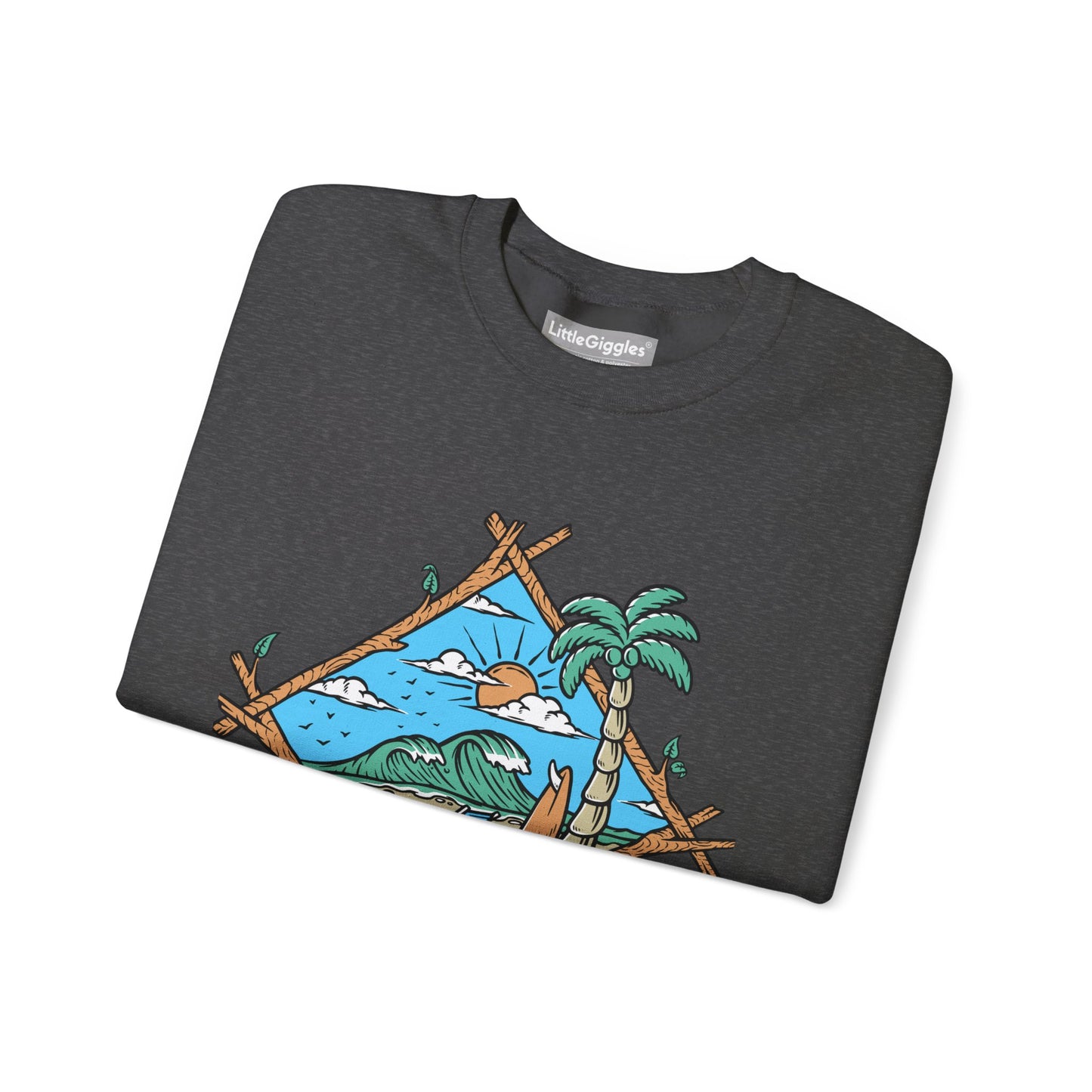 Beach Vibes Crewneck Sweatshirt