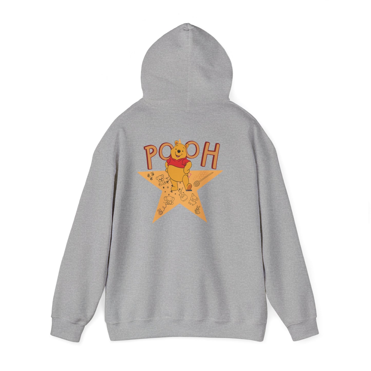 Pooh Themed Hooded Sweatshirt