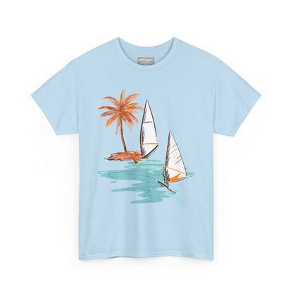 Beach Vibes Unisex Heavy Cotton Tee
