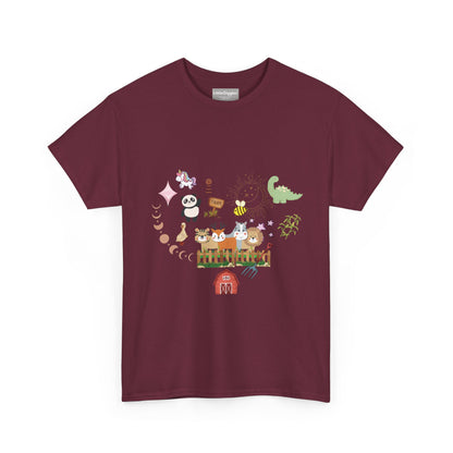 Farm Illustrations Unisex Heavy Cotton Tee