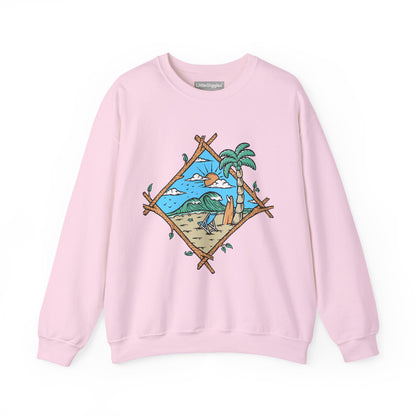 Beach Vibes Crewneck Sweatshirt