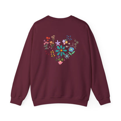 Floral Crewneck Sweatshirt