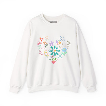 Floral Crewneck Sweatshirt