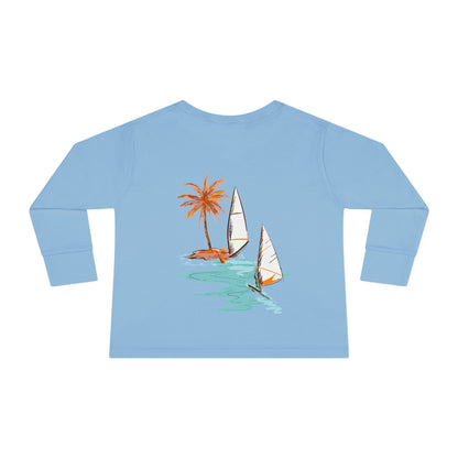 Tropical Toddler Long Sleeve Tee