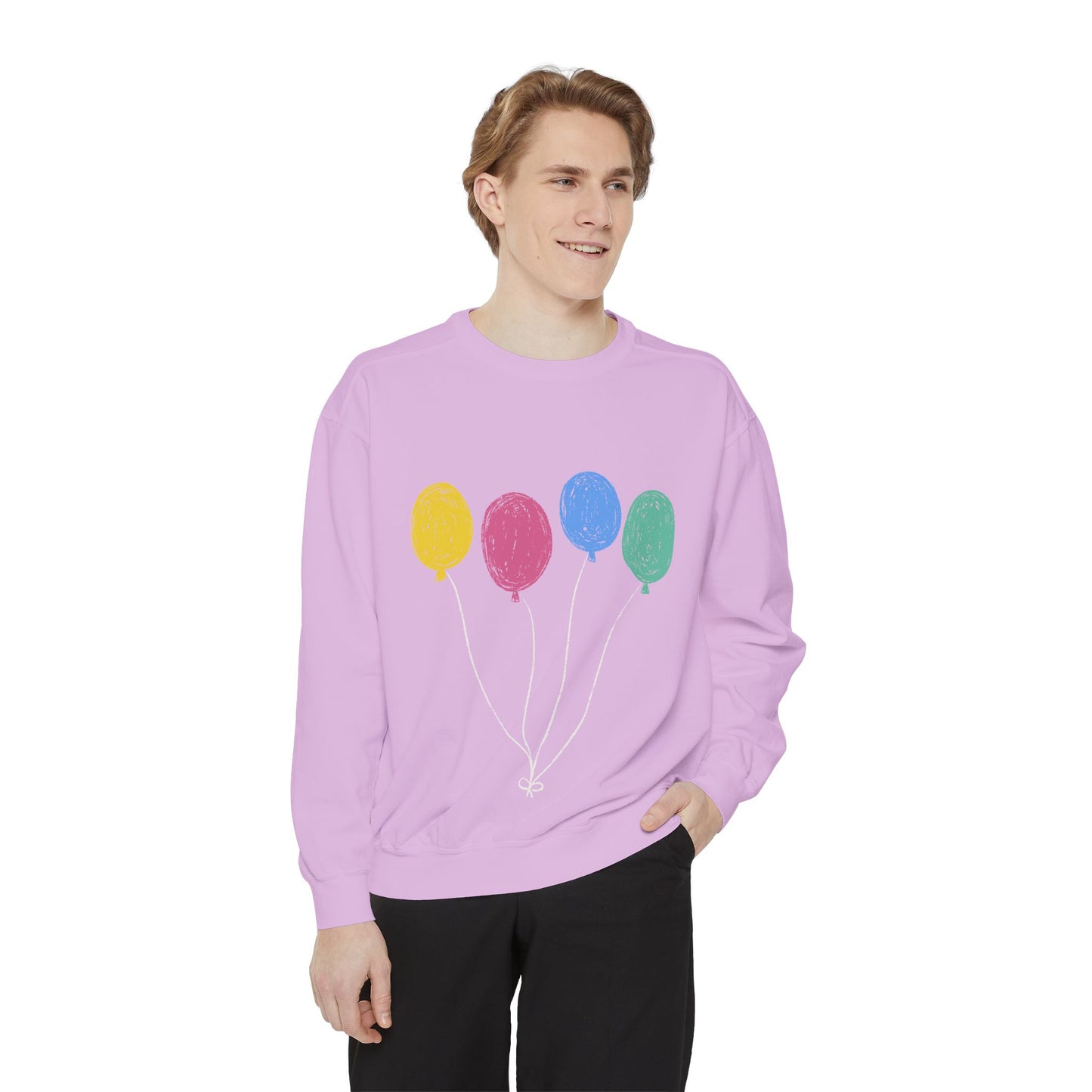 Colorful Balloon Design Unisex Sweatshirt