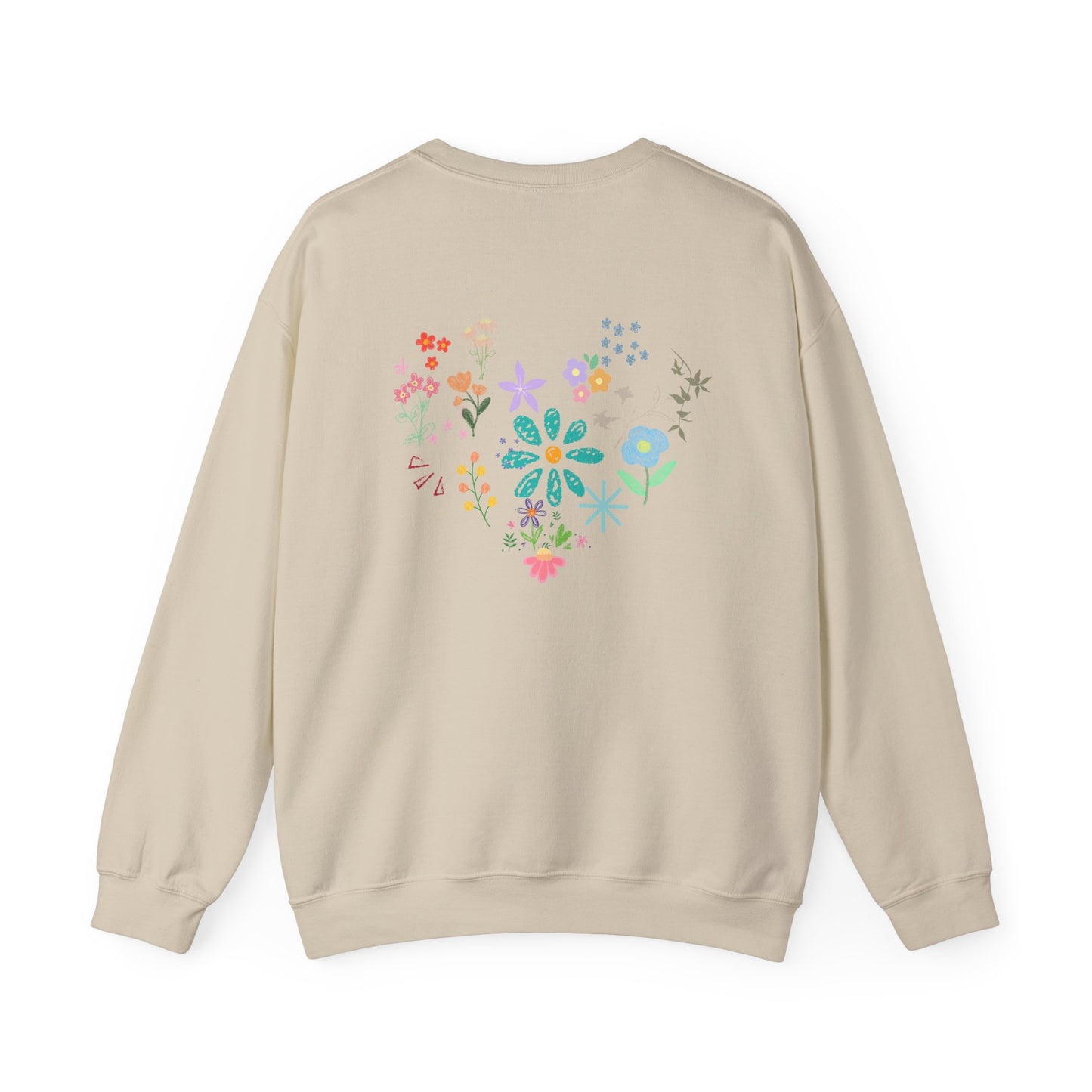 Floral Crewneck Sweatshirt