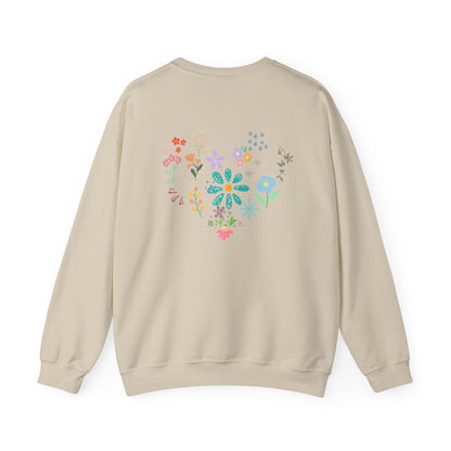 Floral Crewneck Sweatshirt