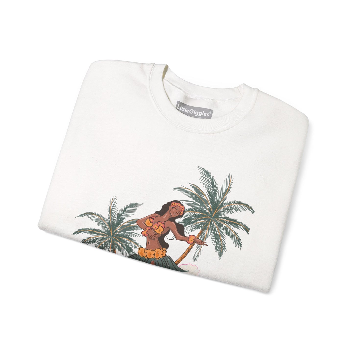 Tropical Chic Artisanal Sweatshirt