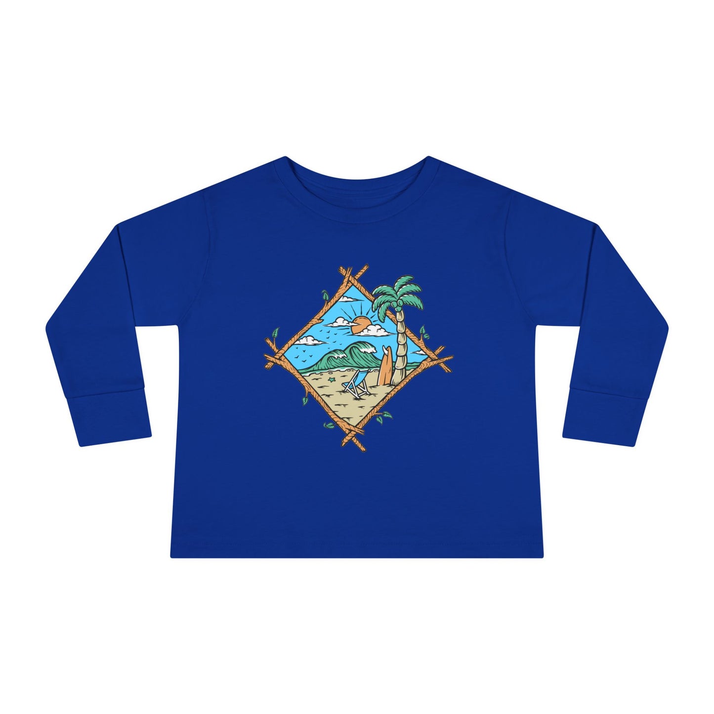 Tropical Toddler Long Sleeve Tee