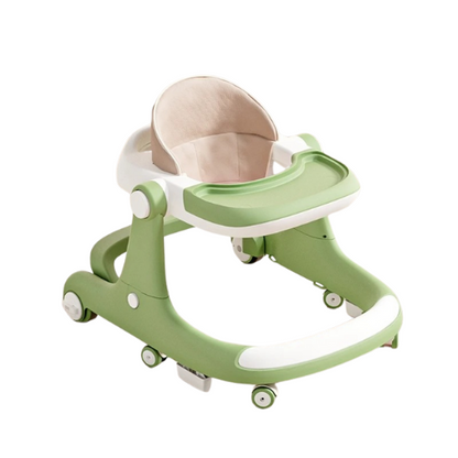 Trotteur pliable pour bébé anti-jambes multifonctionnel