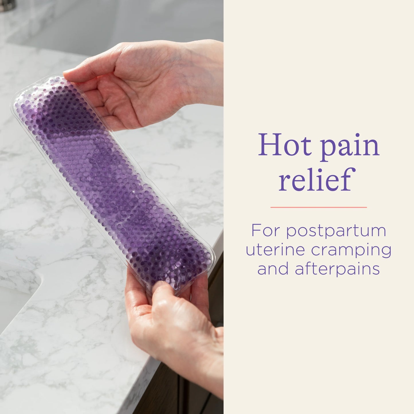 Hot and Cold Pads, Postpartum Essentials, Purple, 2 Ct.