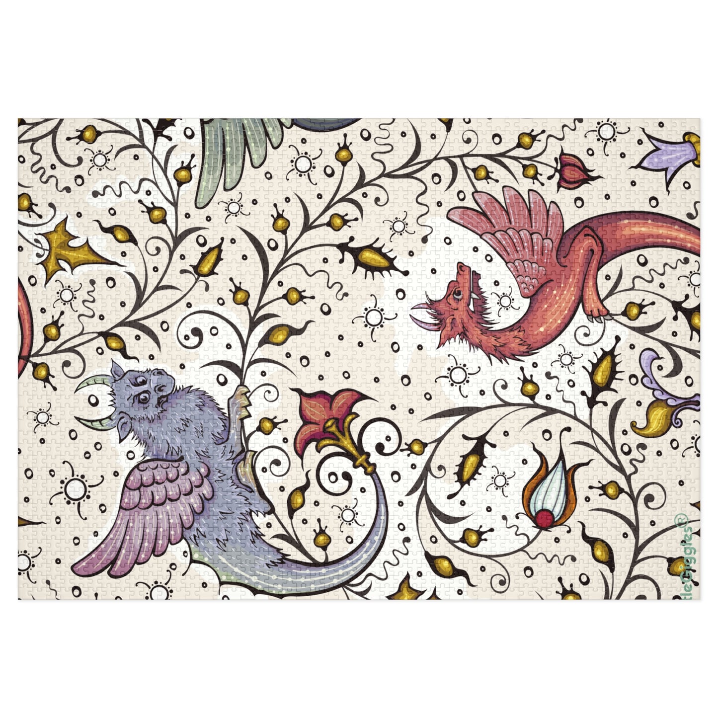 Kids Educational Jigsaw Puzzle with Tin