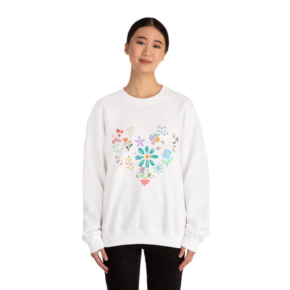 Floral Crewneck Sweatshirt
