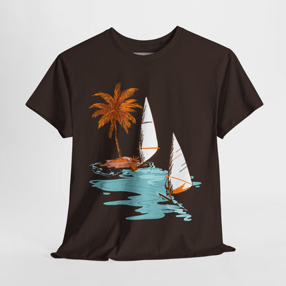 Beach Vibes Unisex Heavy Cotton Tee