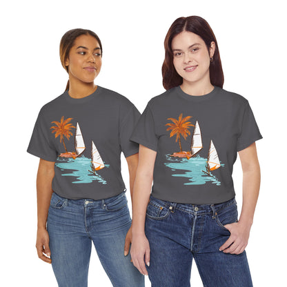 Beach Vibes Unisex Heavy Cotton Tee