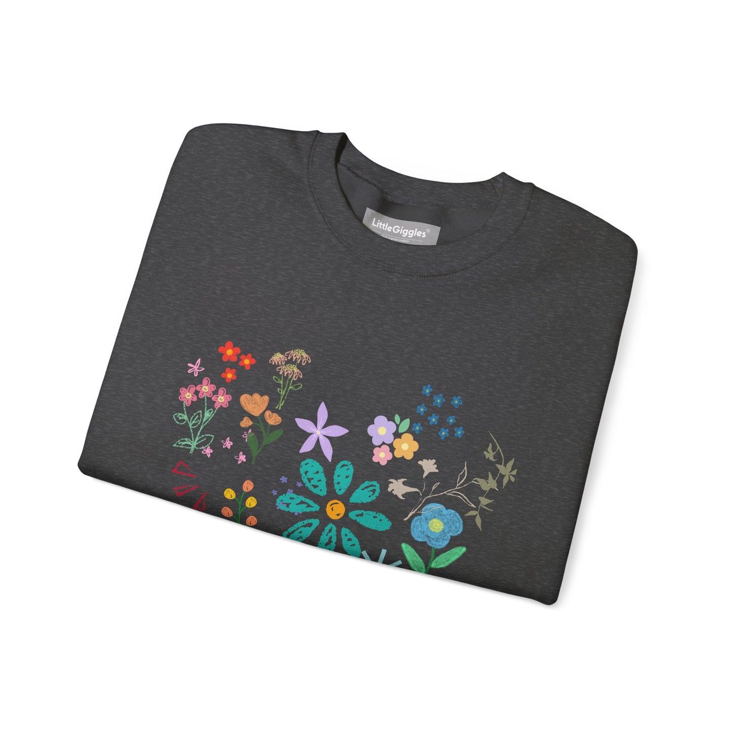 Floral Crewneck Sweatshirt