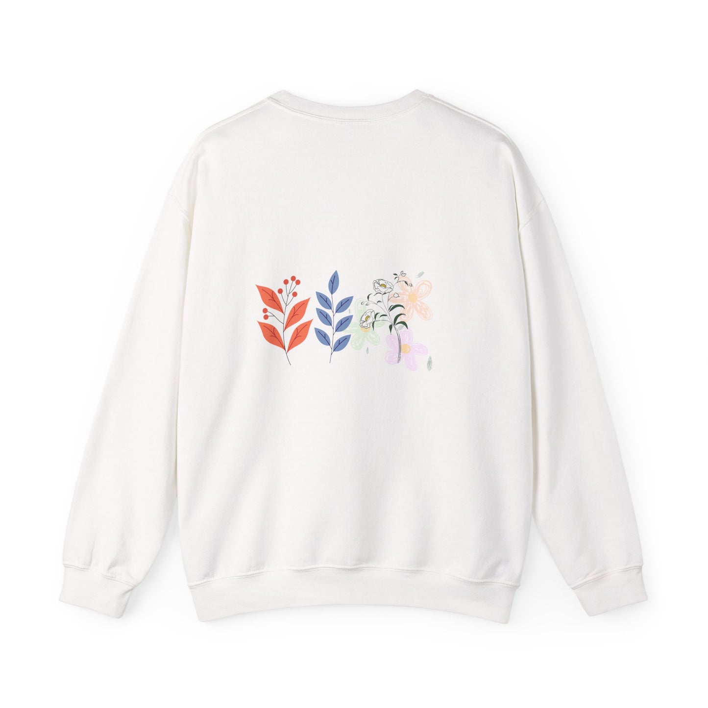 Floral Chic Artisanal Sweatshirt