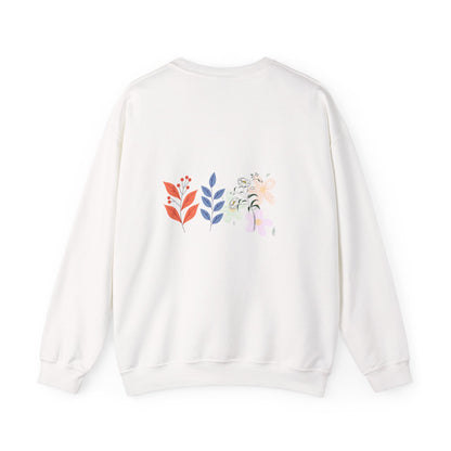 Floral Chic Artisanal Sweatshirt