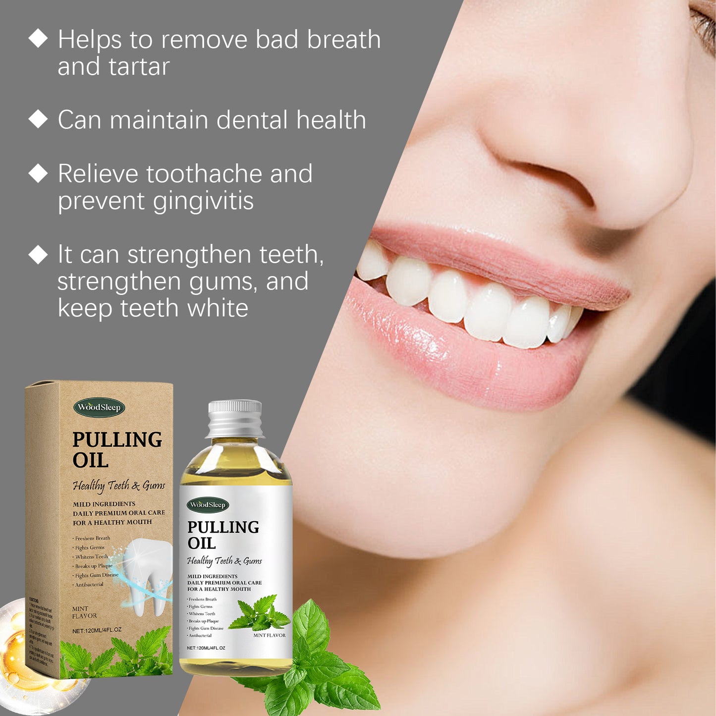 Woodsleep Coconut Mouthwash