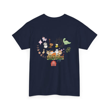 Farm Illustrations Unisex Heavy Cotton Tee