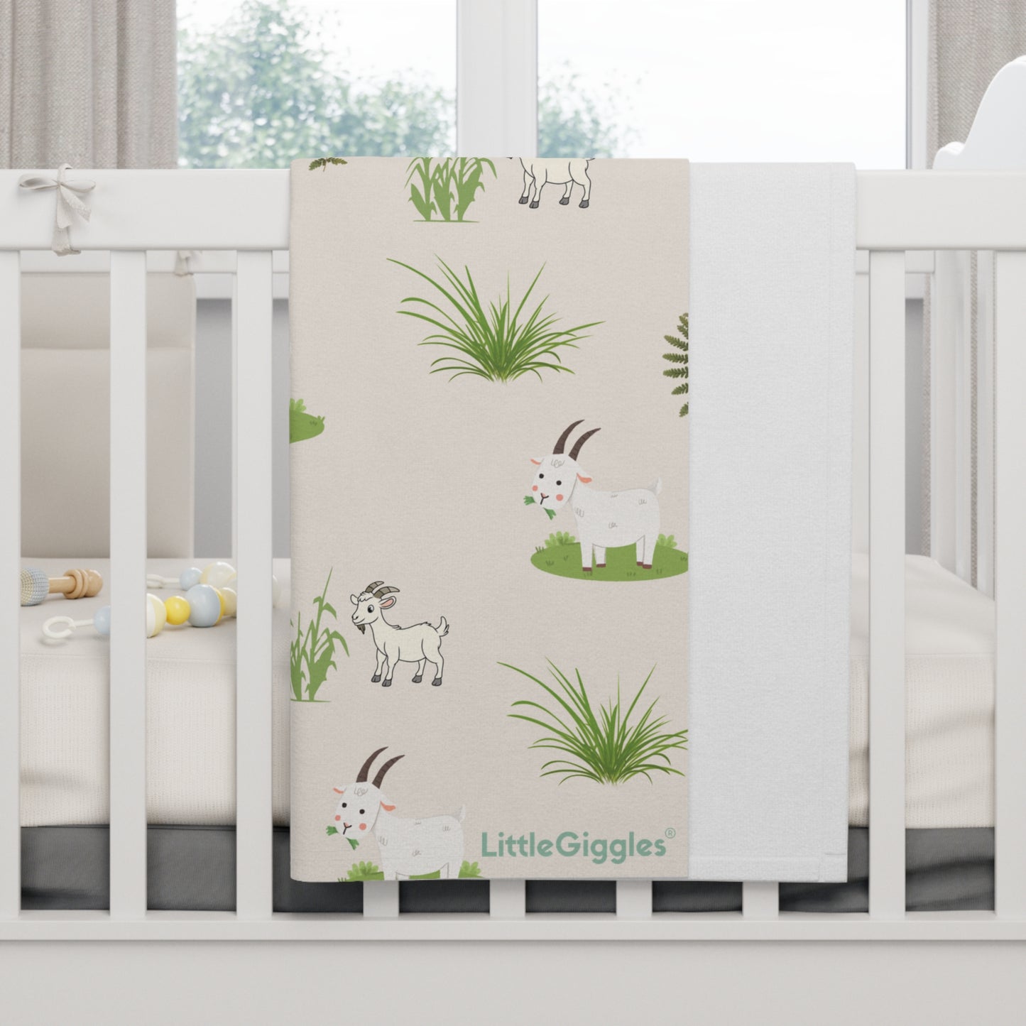 Farm Animal Baby Blanket