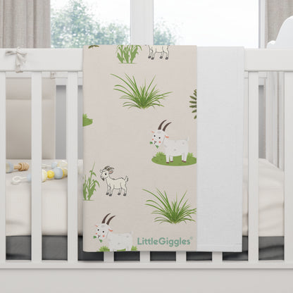 Farm Animal Baby Blanket