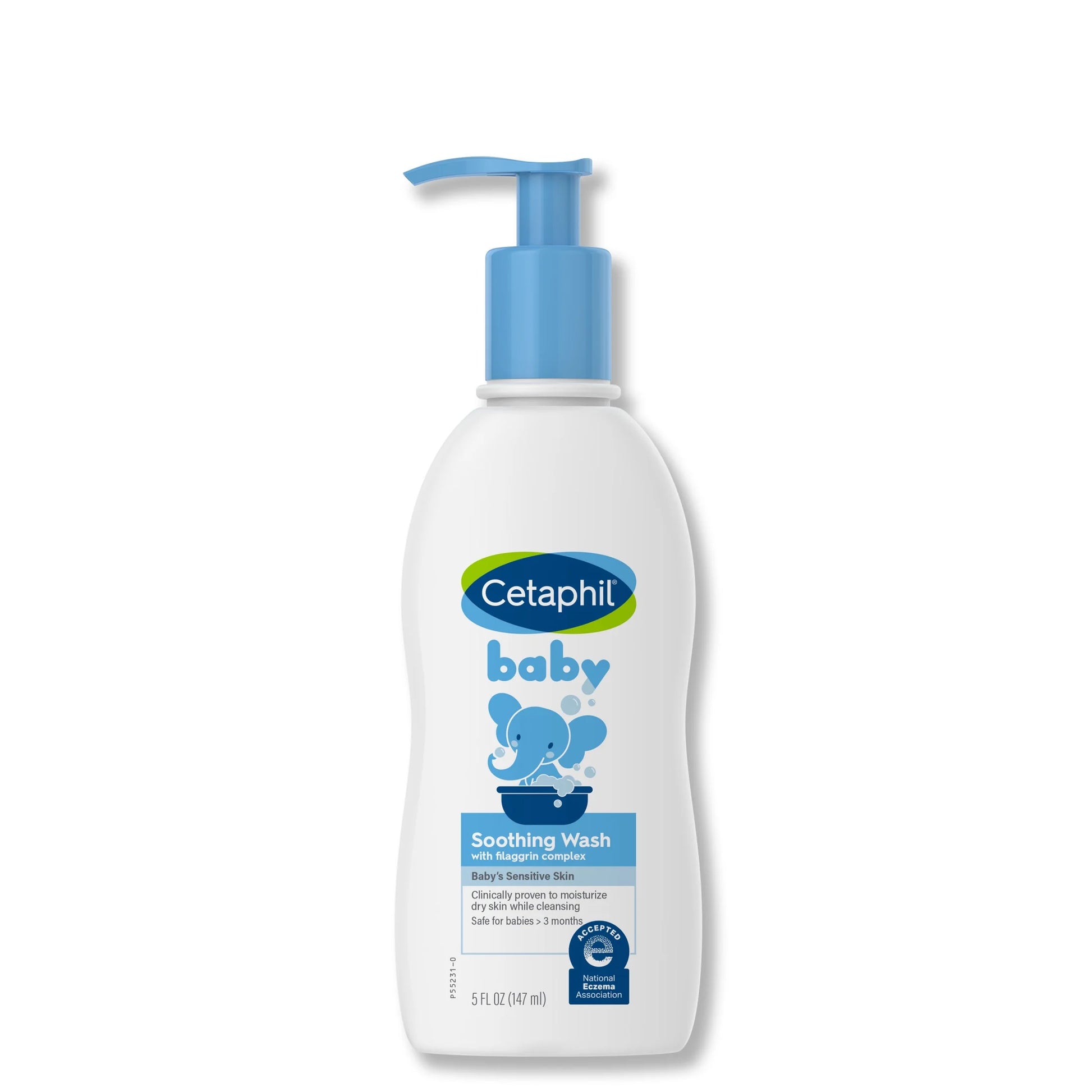 Baby Soothing Wash, with Colloidal Oatmeal & Niacinamide, Hypoallergenic, 5Oz